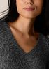 Peruvian Cotton Blend V-Neck Top