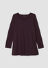 Organic Cotton Interlock Long Sleep Top