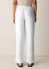 Heavy Organic Linen Full-Length Straight Trouser