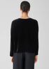 Velvet V-Neck Top