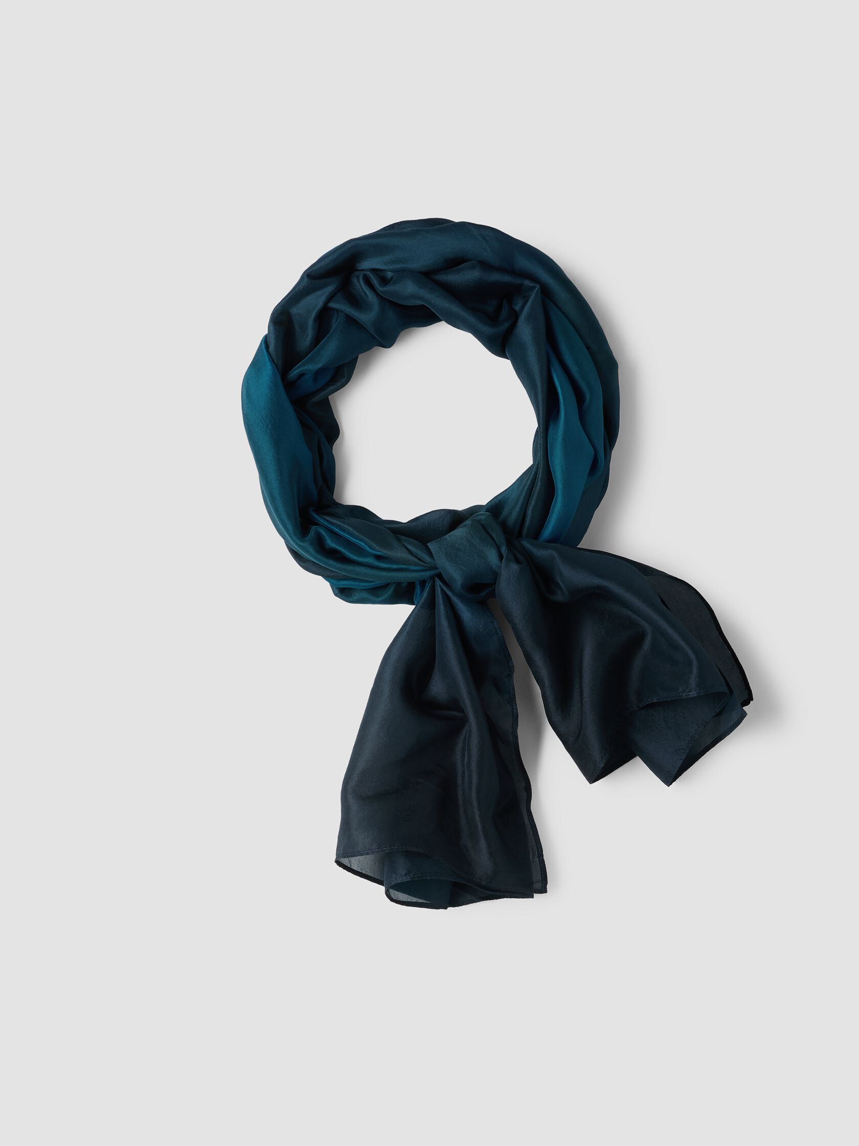 Watercolor Organic Silk Scarf