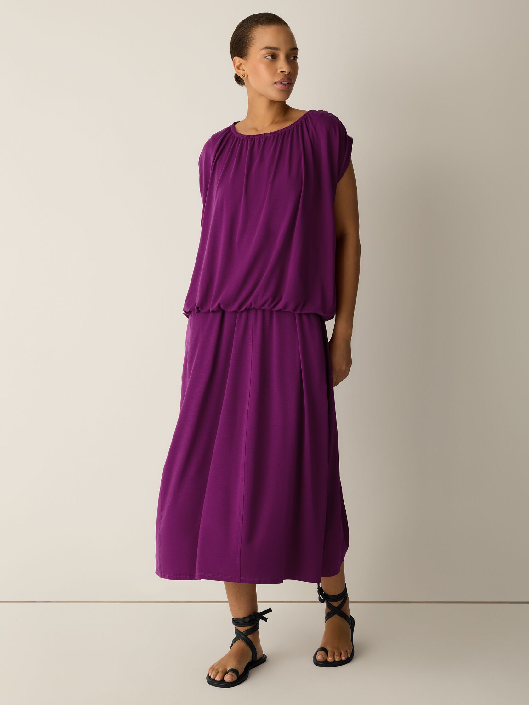 Fine Jersey Bubble Top