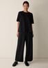 Extra-Fine Ponte Wide-Leg Pant