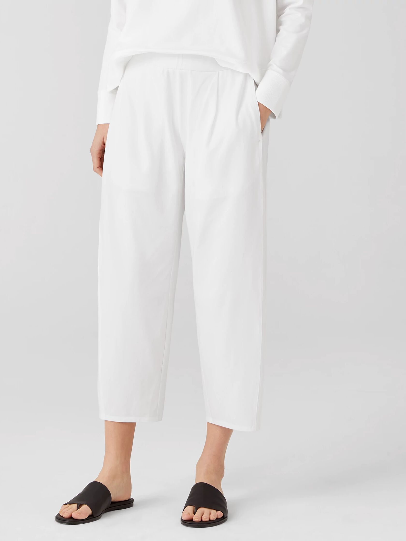 Traceable Cotton Jersey Lantern Pant