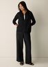 Pima Cotton Stretch Jersey Hooded Jacket