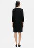 Washable Stretch Crepe Shift Dress