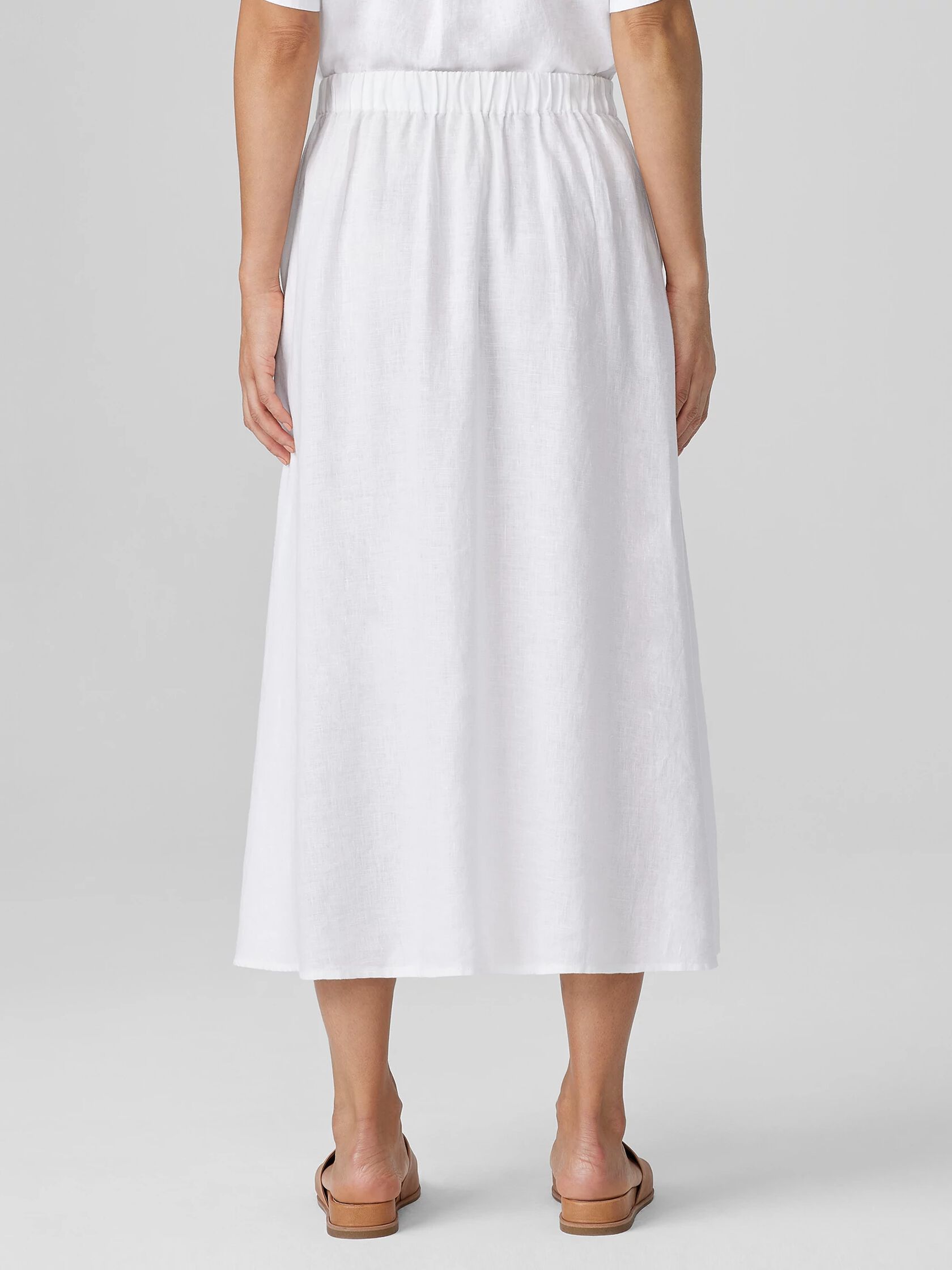 Organic Linen Pocket Skirt