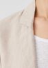 Organic Linen Long Blazer