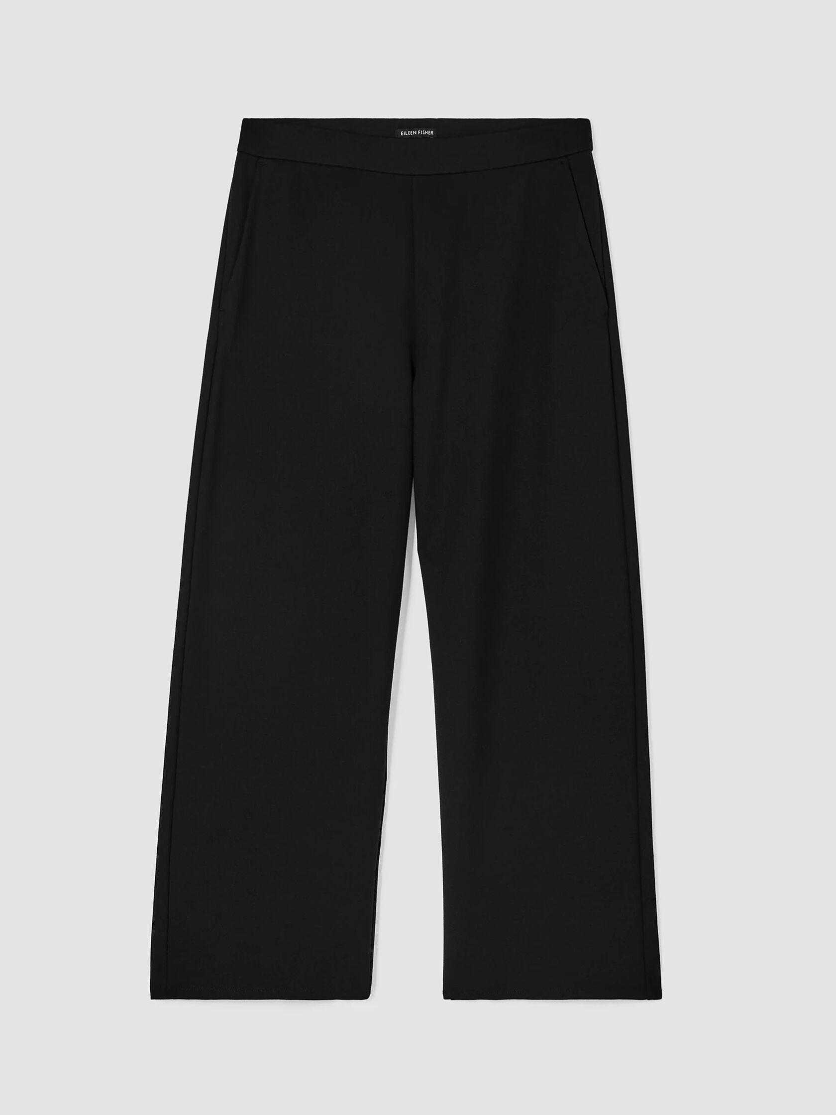 Washable Flex Ponte Wide-Leg Pant