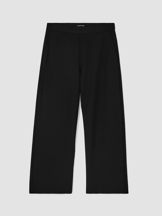 Washable Flex Ponte Wide-Leg Pant