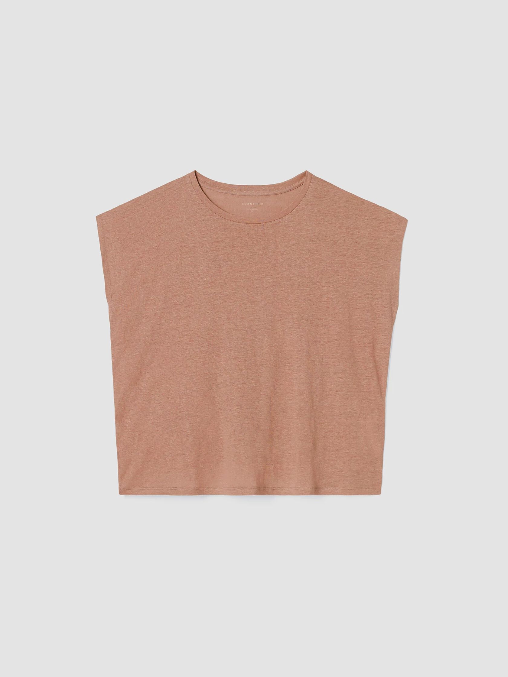 Organic Linen Jersey Square Top