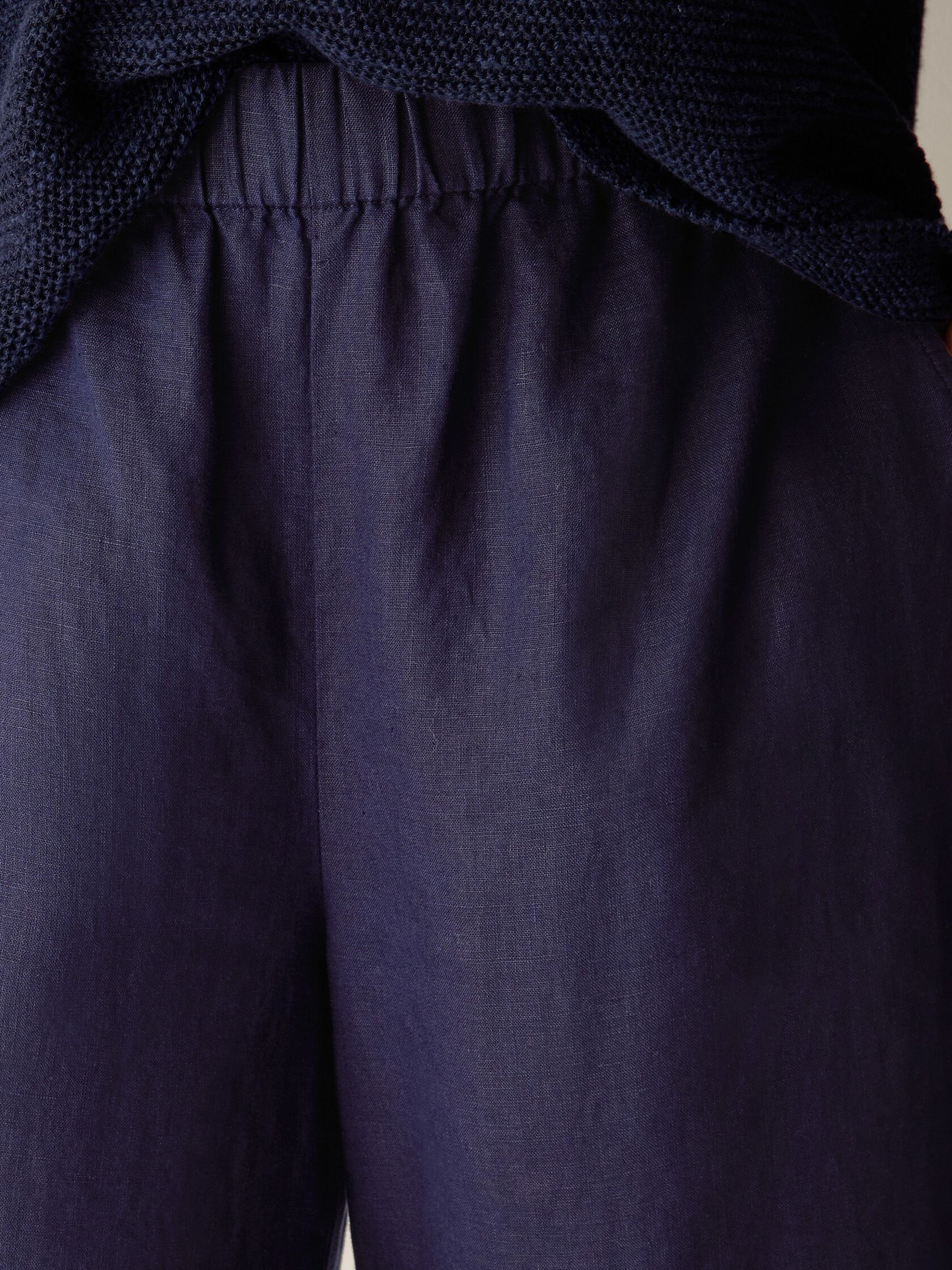 Organic Linen Wide-Leg Pant