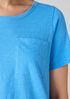 Organic Cotton Slubby Jersey Pocket Tee