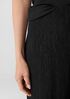 Woven Plissé Wide-Leg Pant