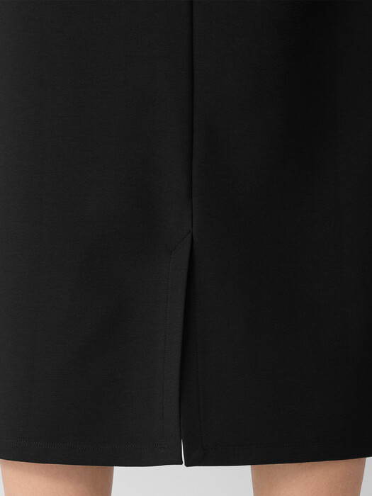 Washable Flex Ponte Straight Skirt