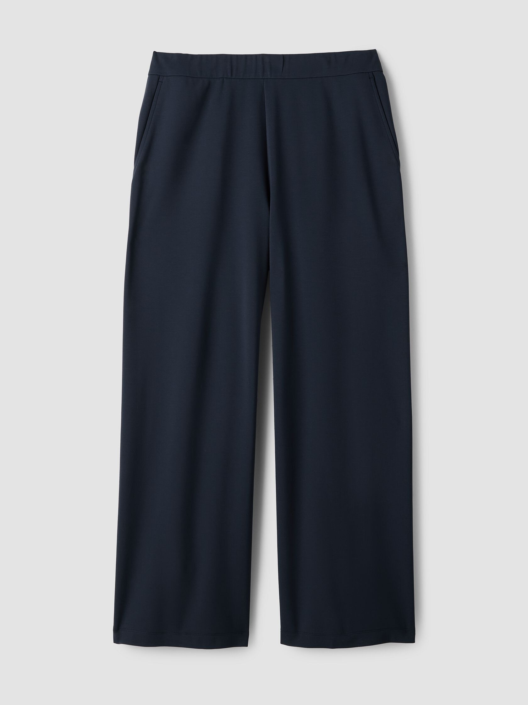 Extra-Fine Ponte Wide-Leg Pant