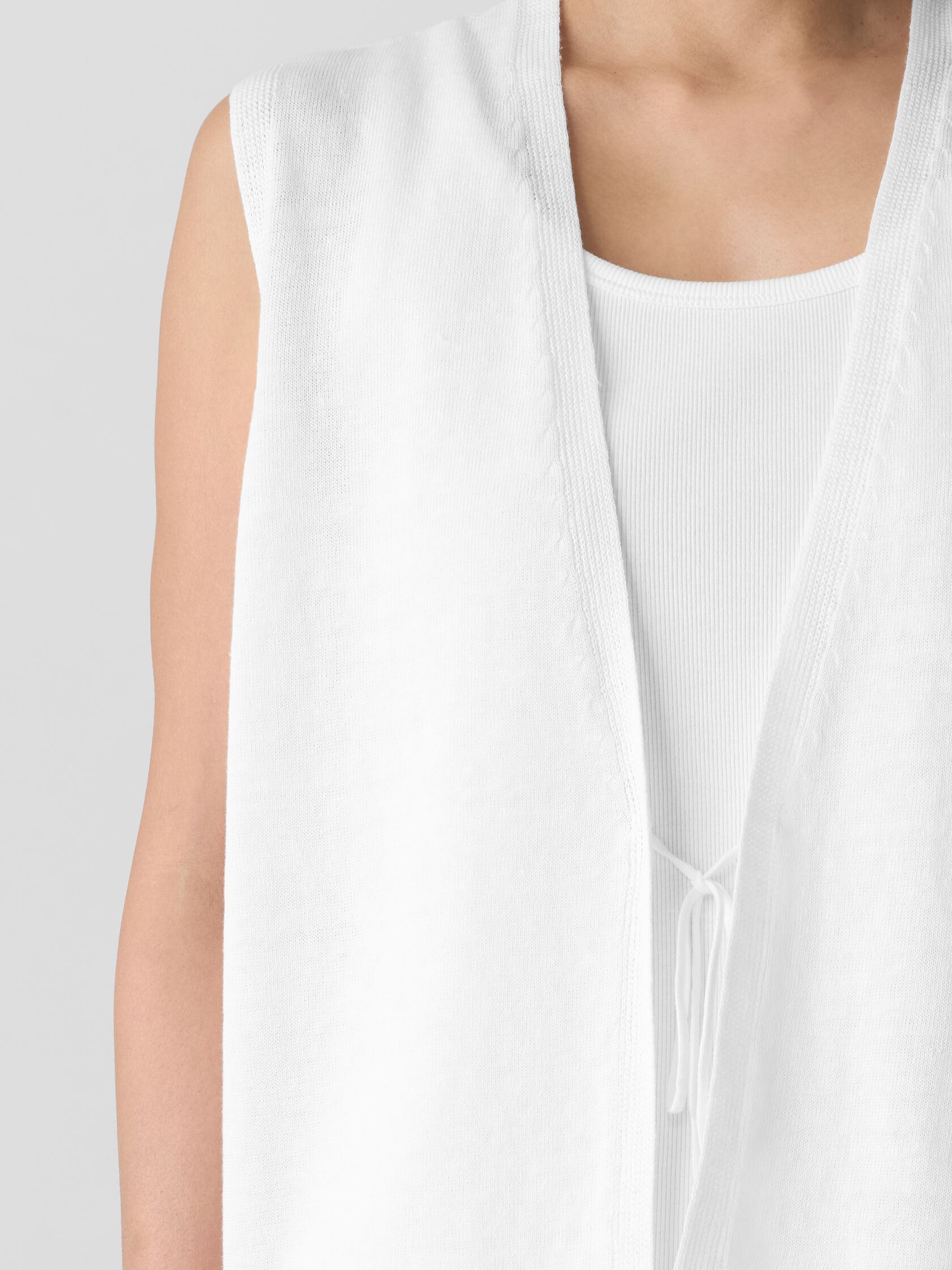 Organic Linen Cotton Vest