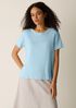 Organic Linen Jersey Crew Neck Tee