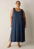 Organic Cotton Rib Tank Sleep Dress