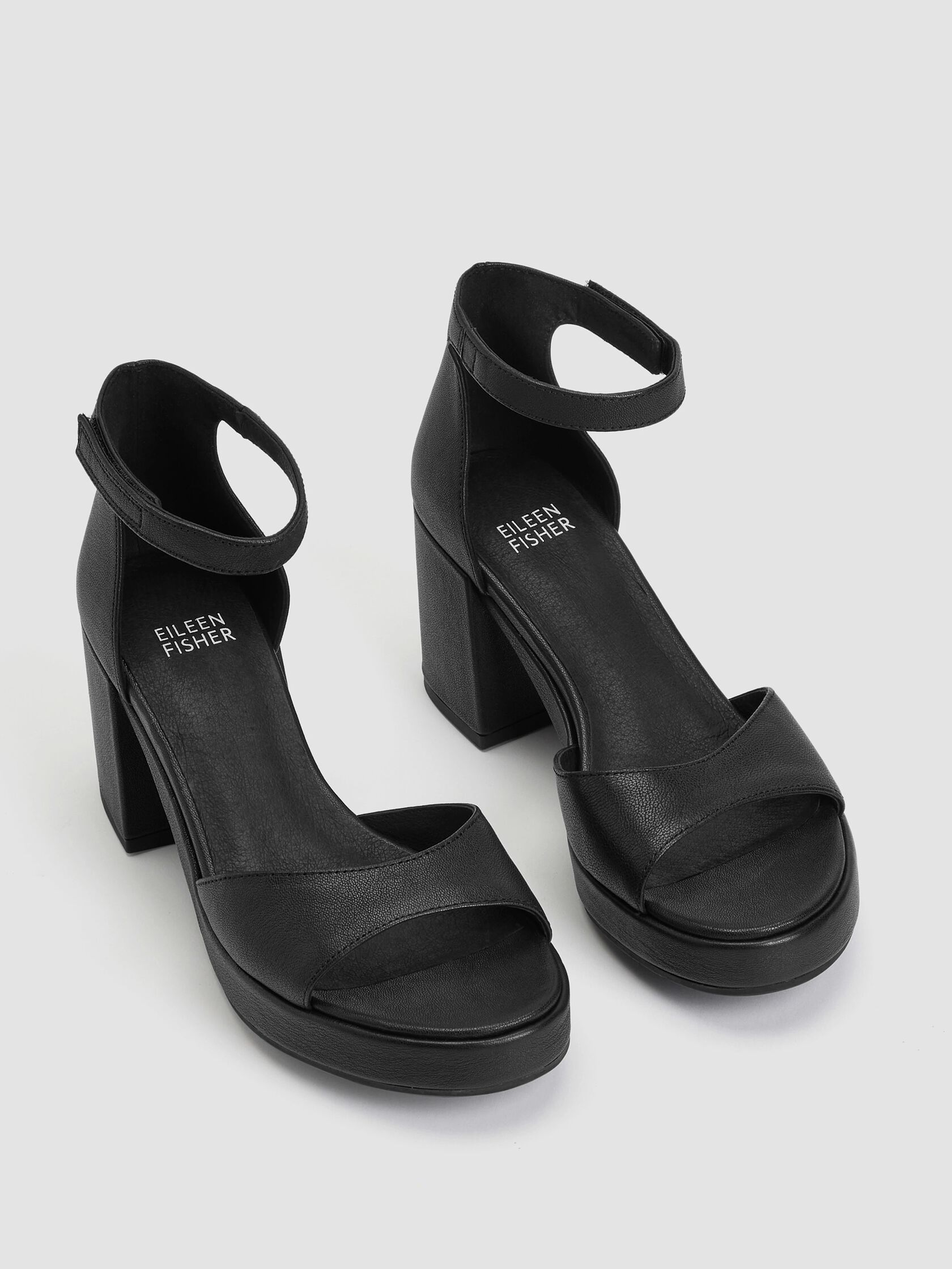 Nava Tumbled Leather Platform Sandal