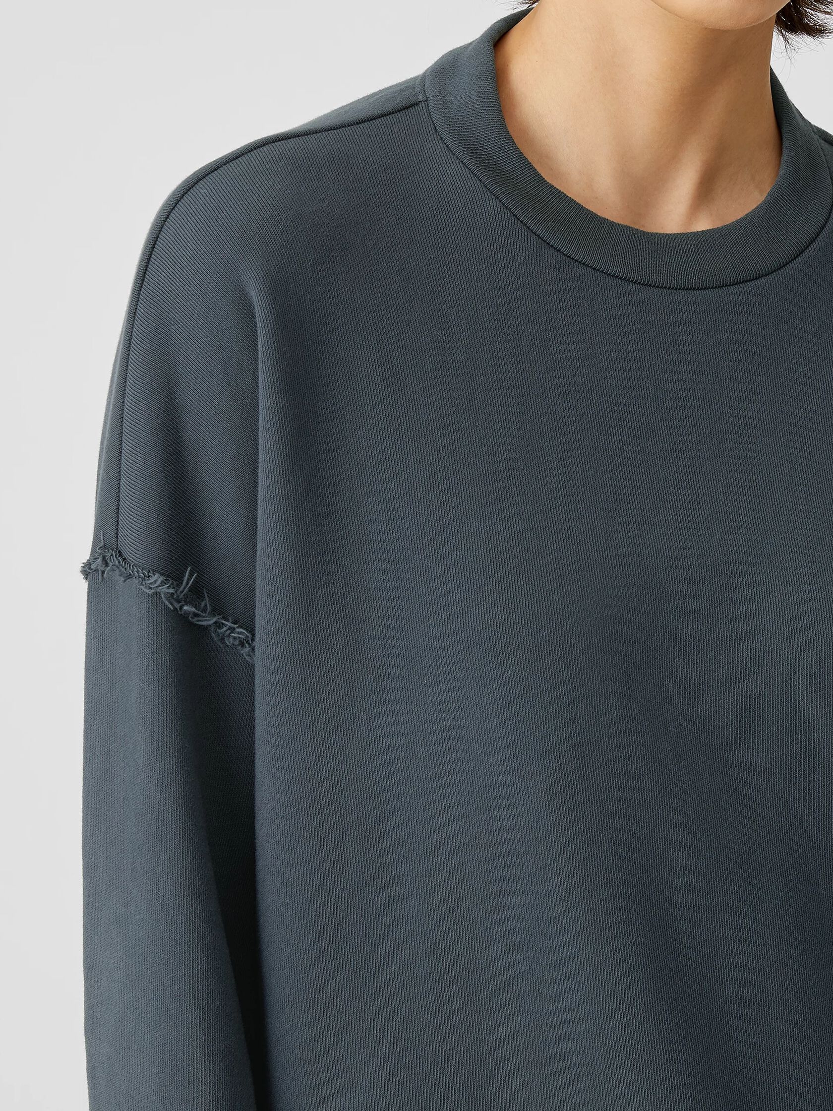 Organic Cotton French Terry Box-Top
