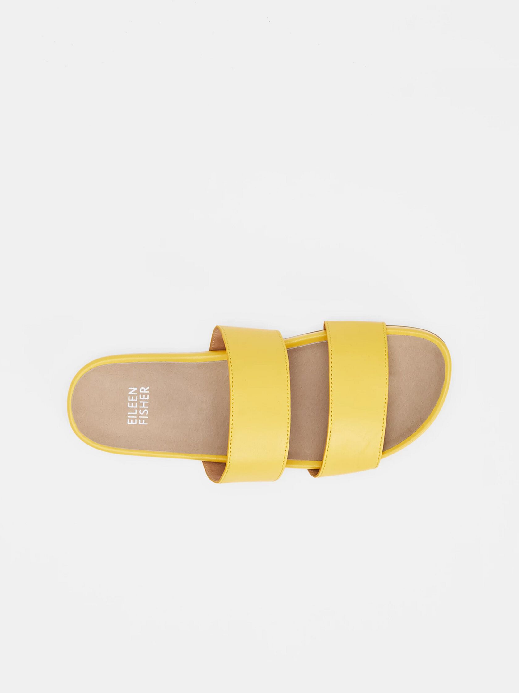 Deed Smooth Leather Slide Sandal