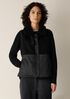Eggshell Recycled Nylon Classic Collar Vest