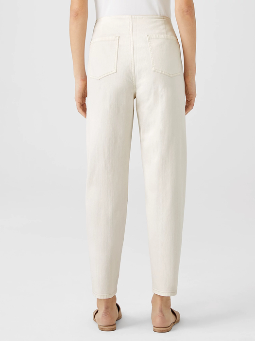 Undyed Organic Cotton Denim Tapered Pant