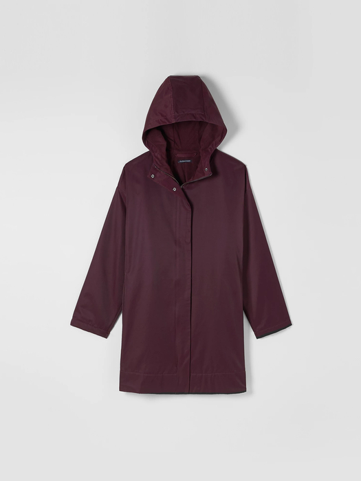 Cotton Nylon Hooded Jacket