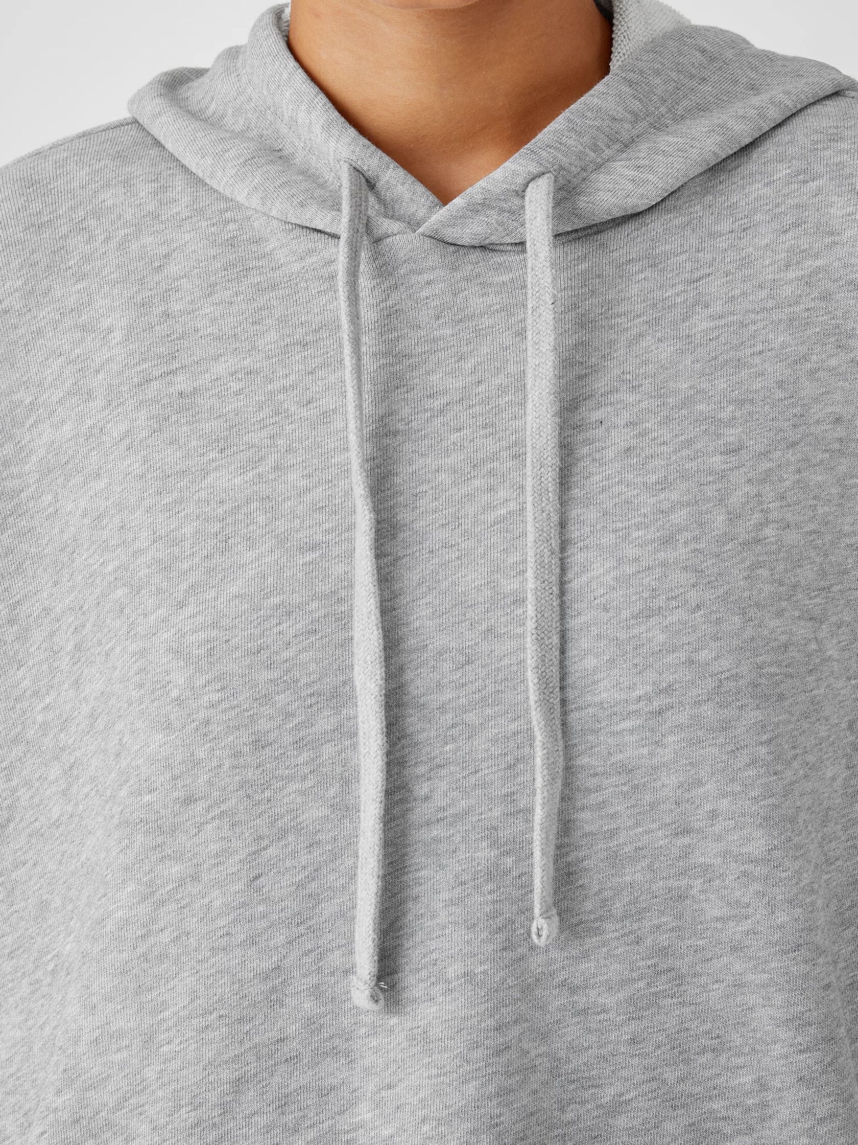 Organic Cotton French Terry Hooded Top