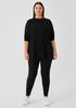 Cozy Stretch Rib Crew Neck Top