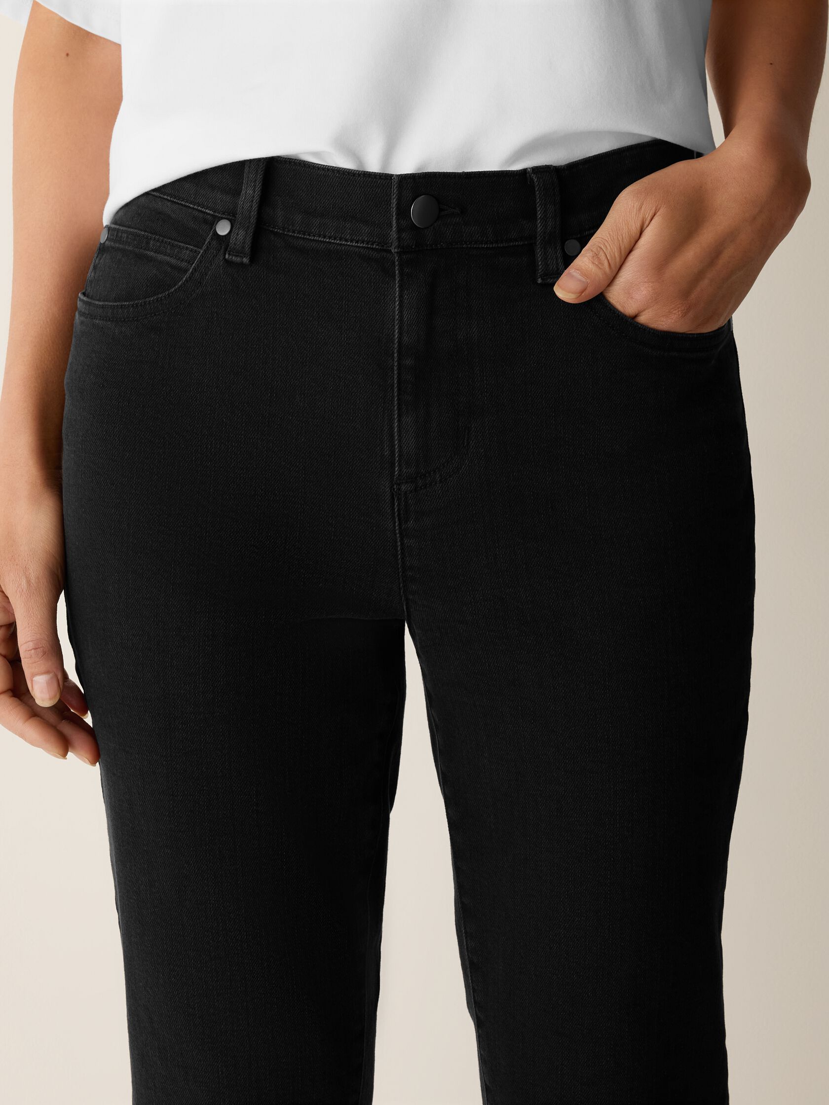 Cotton Stretch Denim Slim Jean