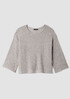 Merino Sequin Jewel Neck Top