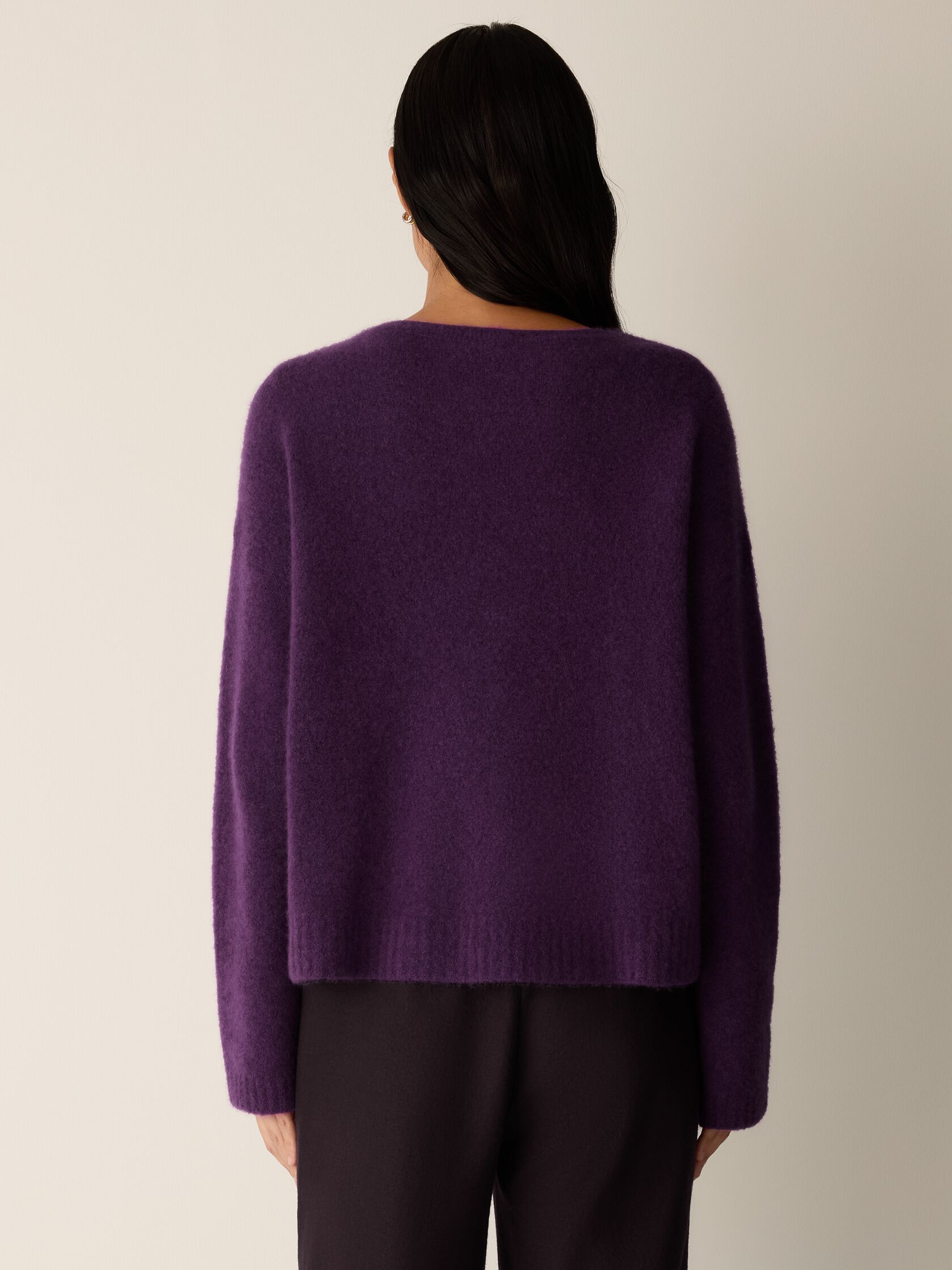 Cashmere Silk Bliss Crew Neck Top