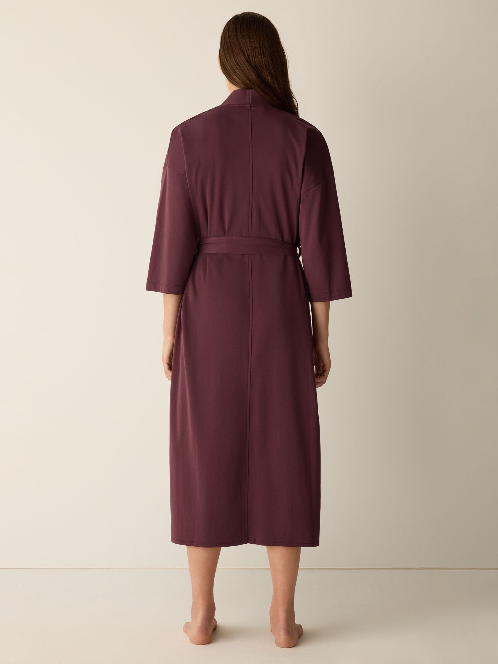 Organic Cotton Interlock Sleep Robe