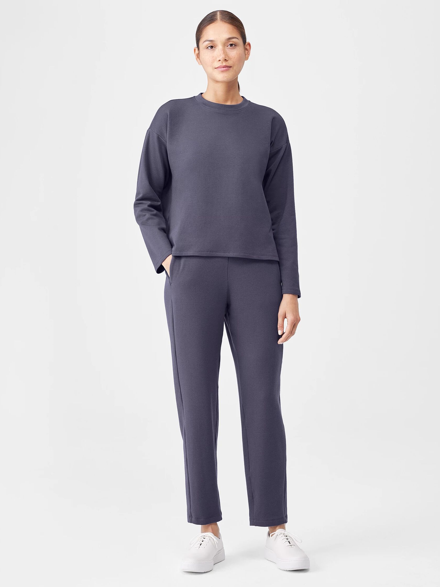 Cozy Brushed Terry Hug Box-Top