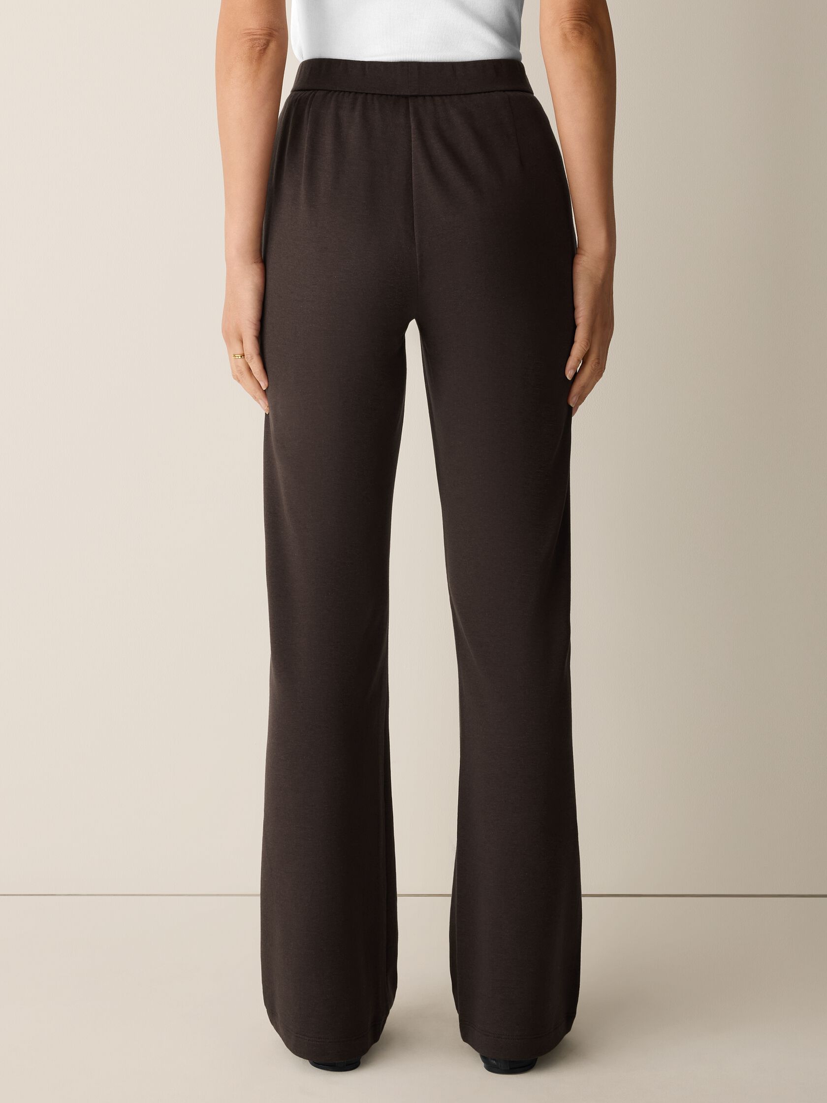 Cozy Brushed Terry Hug Kick Pant