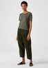 Organic Linen Jersey Short-Sleeve Tee