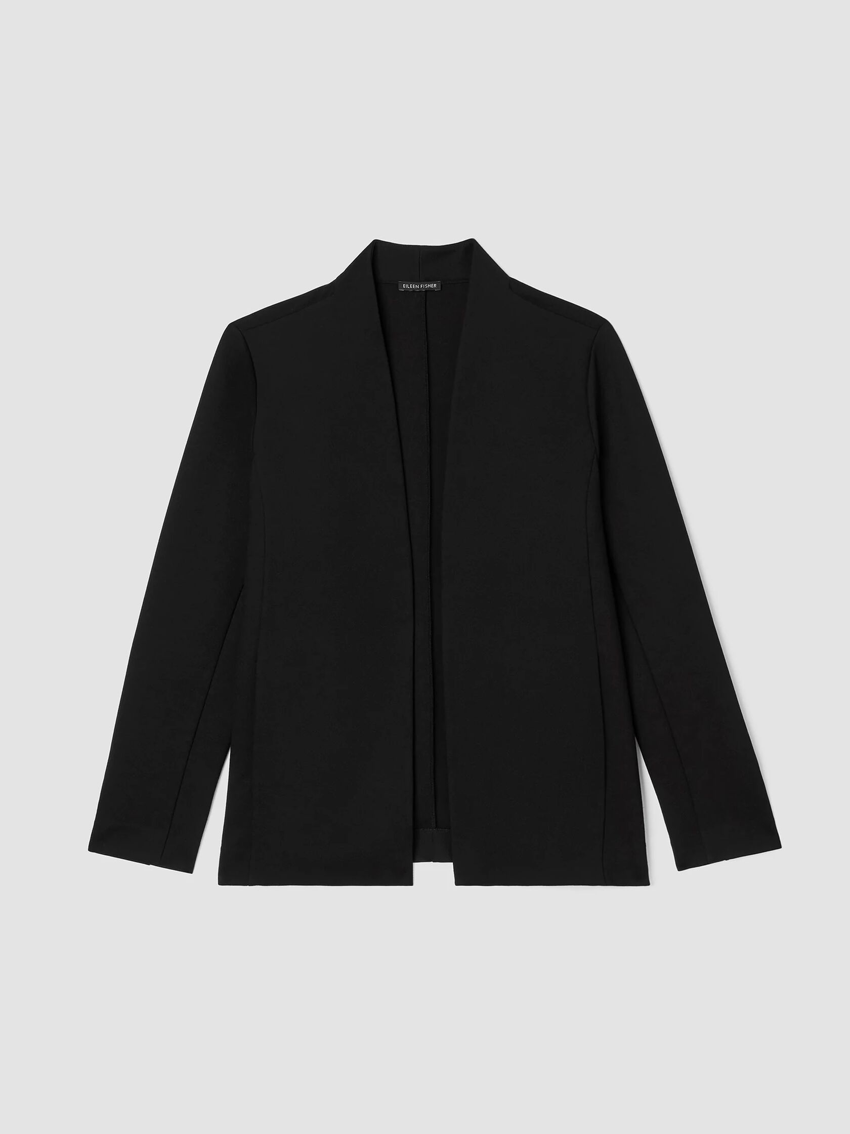 Washable Flex Ponte High Collar Jacket