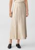Stretch Silk Charmeuse Bias Skirt