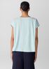 Organic Linen Jersey V-Neck Tee