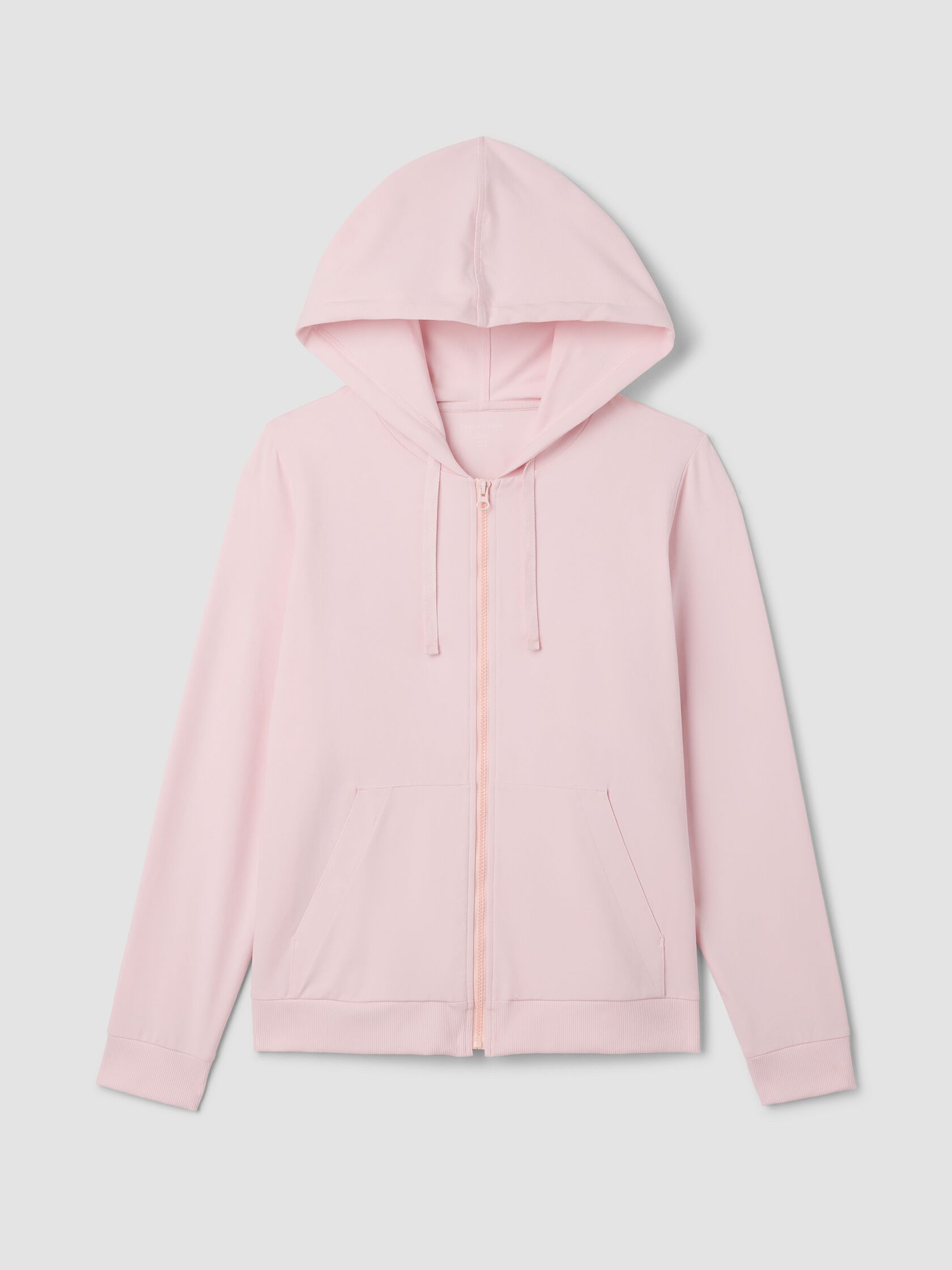 Pima Cotton Stretch Jersey Hooded Jacket