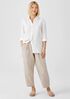 Organic Linen Lantern Pant