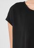 Organic Cotton Interlock Scoop Neck Sleep Tee