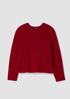 Cashmere Silk Boucle Bliss Crew Neck Top
