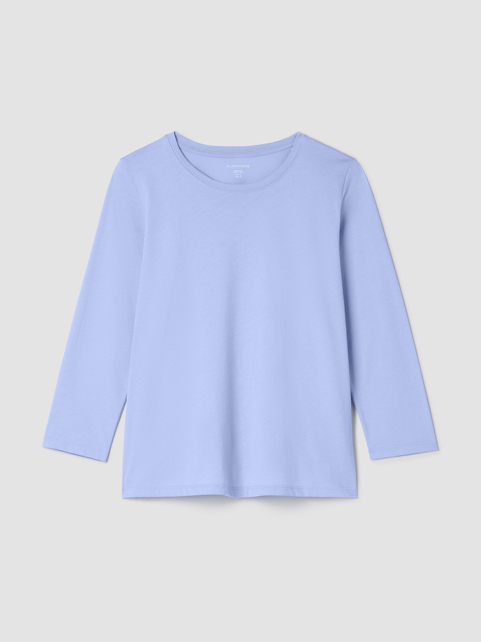 Organic Pima Cotton Jersey Long-Sleeve Tee