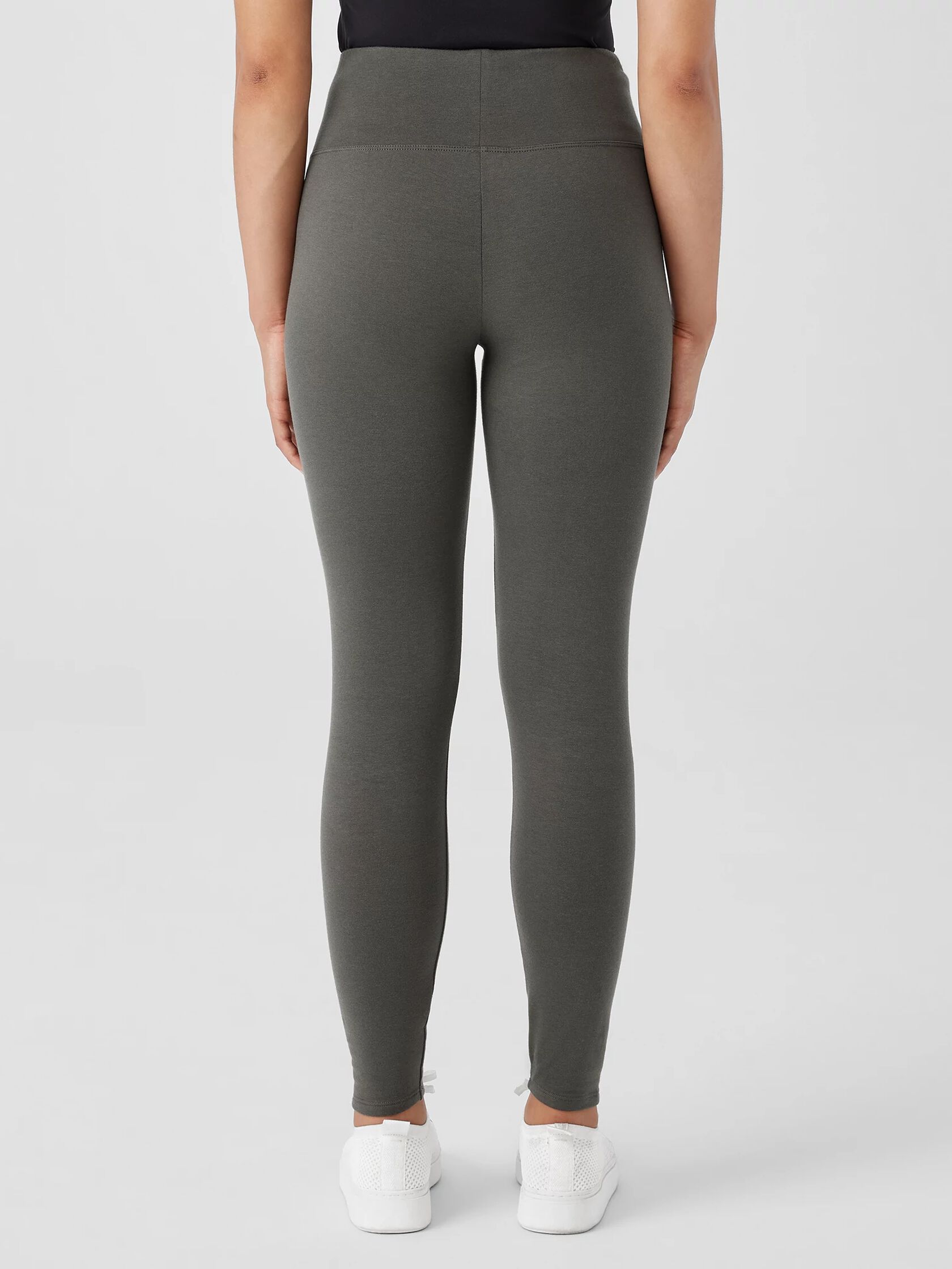 Cozy Brushed Terry Hug High-Waisted Leggings