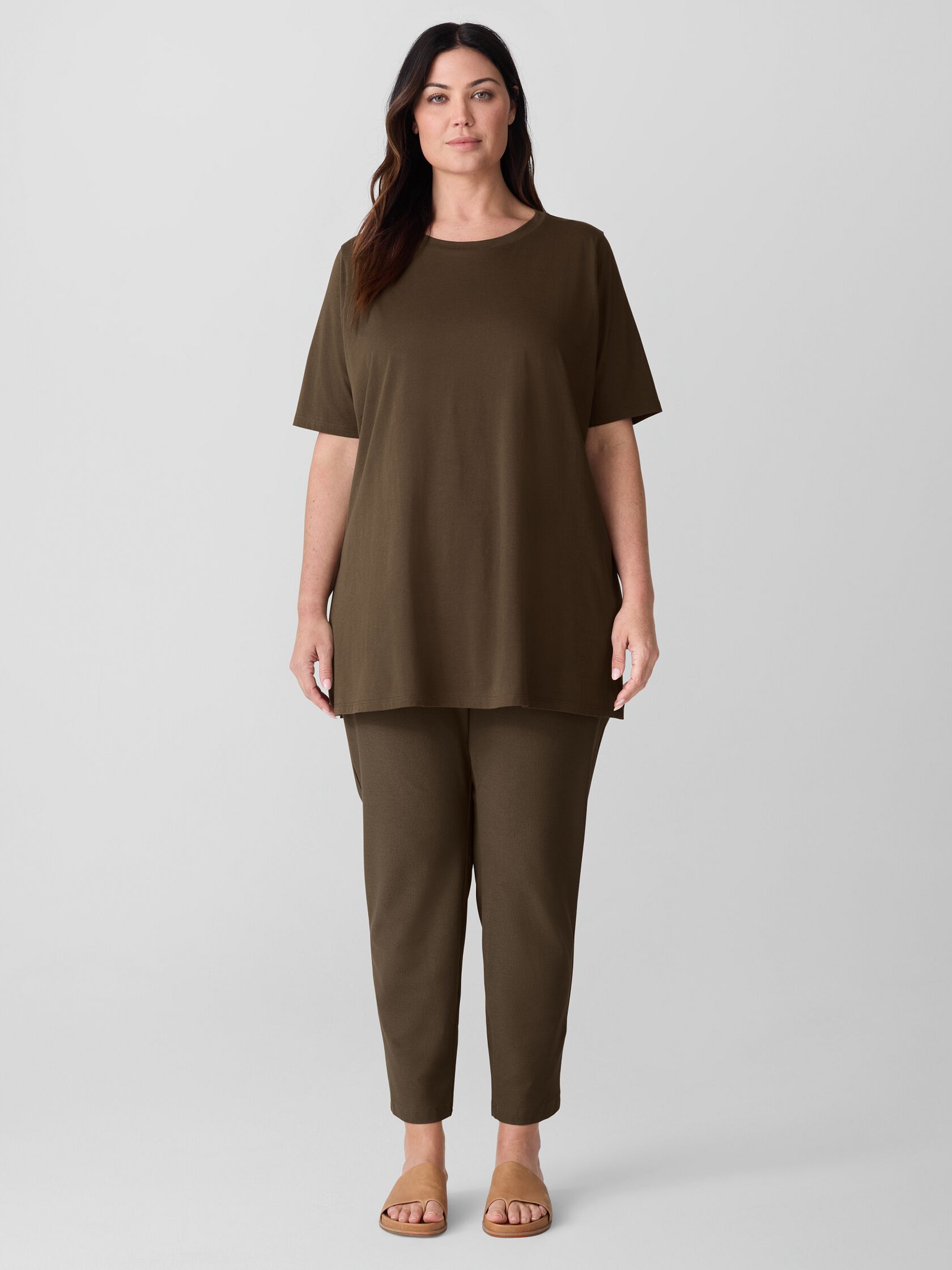 Washable Stretch Crepe Pant