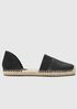 Lady Tumbled Nubuck Espadrille