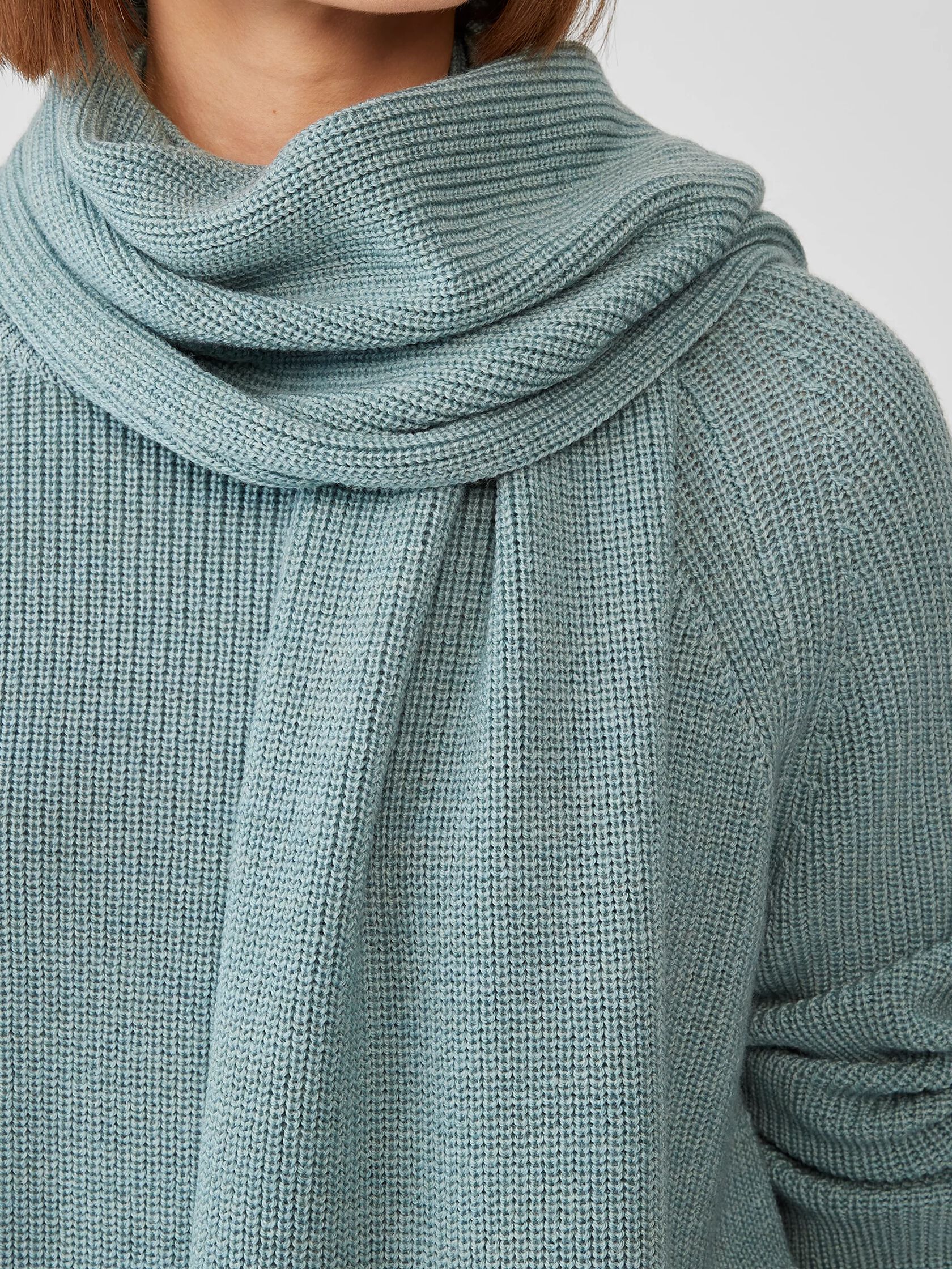 Merino Scarf in Responsible Wool